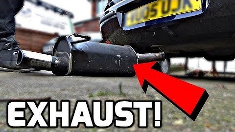Project 1.8 Corsa - Exhaust + Alternator (Part #8)