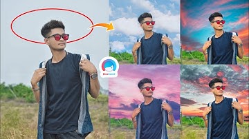 1 Click Sky Change Photo Editing | Facetune2 Photo Editing Kaise Kare | Sky Change Editing App