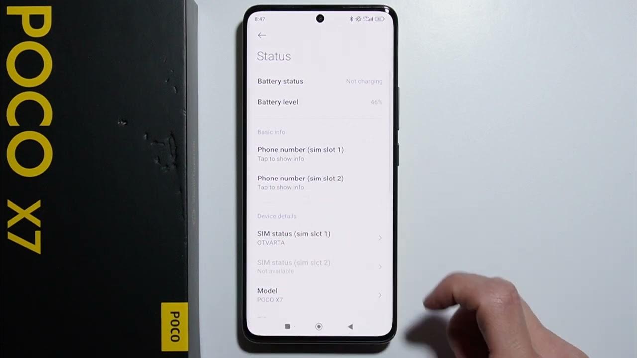 Poco x7 how to locate phone number youtube