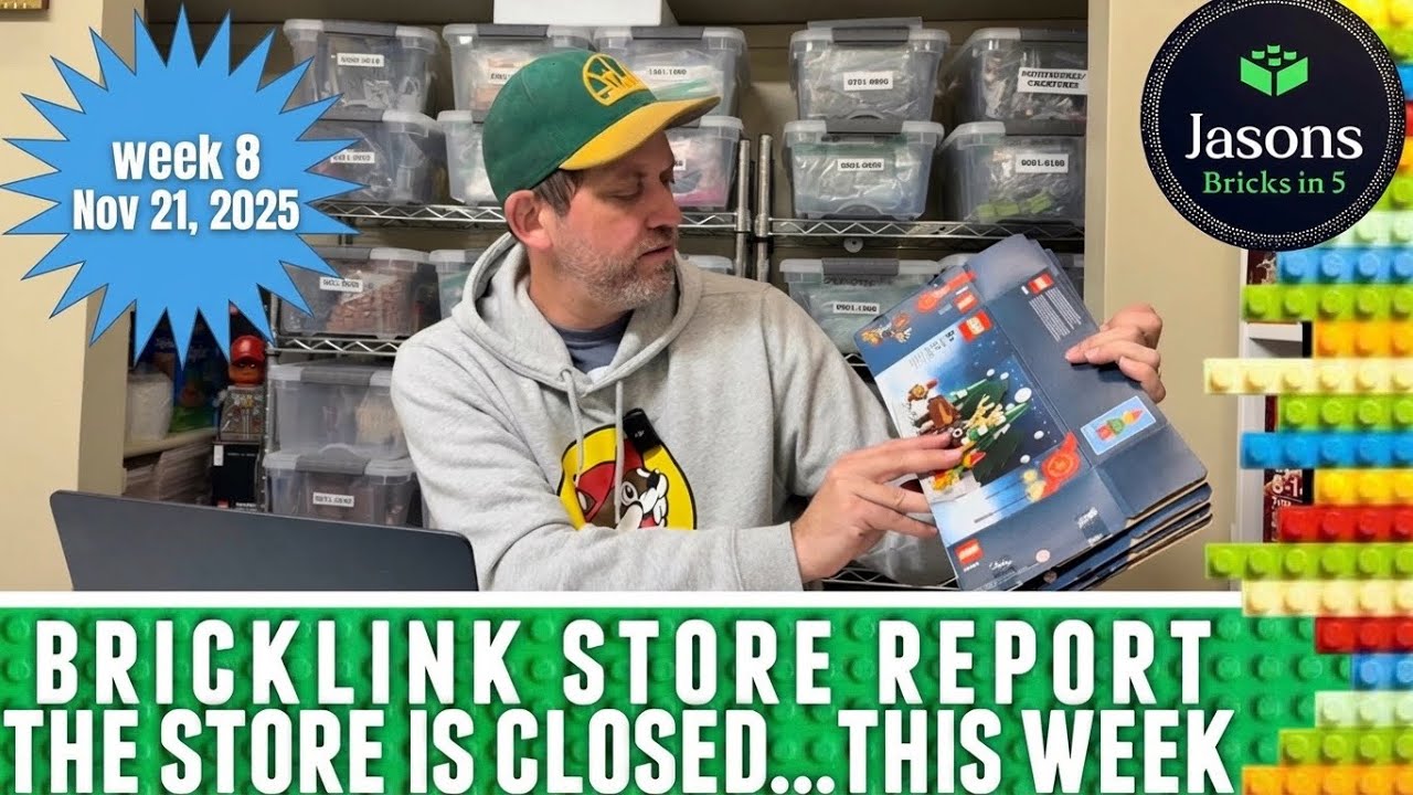Магазин закрыт… На этой неделе | Восьмая неделя продаж на Bricklink