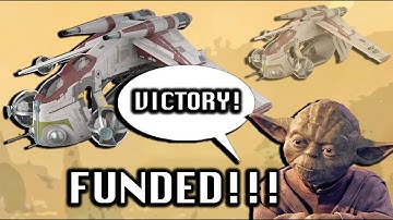 Haslab Victory! Republic Gunship FUNDED!!