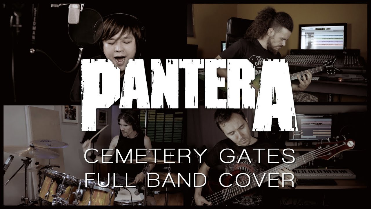 Pantera - Cemetery Gates (Full band cover)