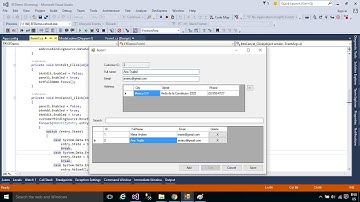 C# Tutorial - Insert Update Delete into multiple tables in SQL Server Part 2 | FoxLearn