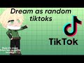 Dsmp react to Dream as Random tiktoks(real I promise!!)