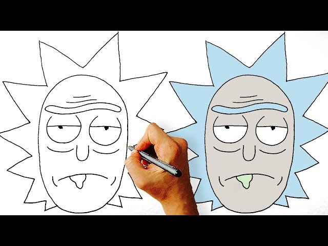 Drawing rick sanchez in xray 🩻. #xray #rick #xrayart #rickandmorty #r... |  TikTok