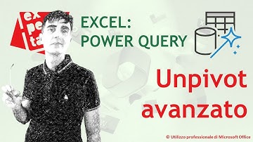 EXCEL - POWER QUERY:📣 Unpivot avanzato: normalizzare una tabella con più livelli di intestazione