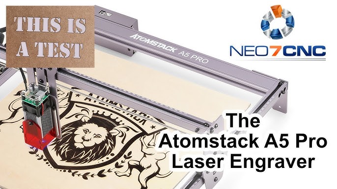 ATOMSTACK A5 Pro Commercial Laser Engraver, 40W Laser Engraving Machine  with 5.5W Fixed-Focus Diode Compressed Spot & CNC Laser Cutter with  410X400mm