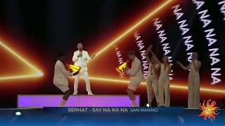 San Marino - Serhat - Say Na Na Na - First Rehearsal - Eurovision 2019