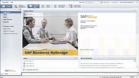 Managing Customer Field Service with SAP Business ByDesign  Solution Demo