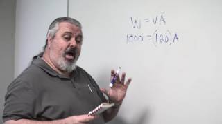 Power Formula: W=VA