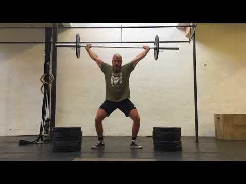 Power Snatch from Blocks (above knees)