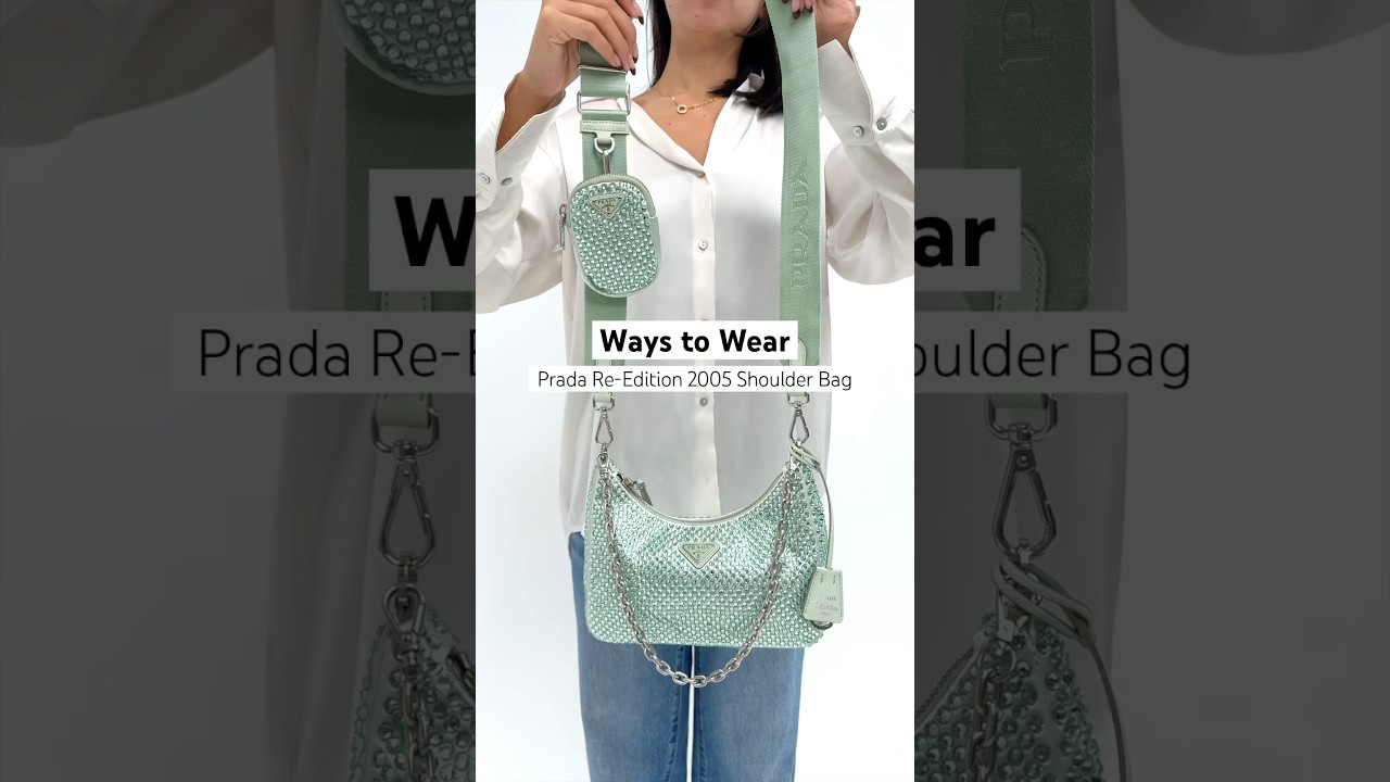 All the Ways to Wear the Prada Re-Edition 2005 Shoulder Bag
