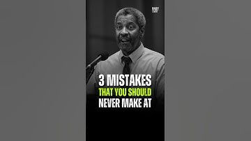 3 Mistakes That You Should Never Make At - Denzel Washington #motivation #denzelwashington #shorts