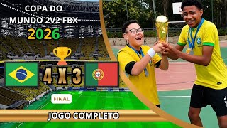 🏆 BRAZIL ARE CHAMPIONS! 🇧🇷 4-3 PORTUGAL 🇵🇹 | INSANE FBX 2V2 WORLD CUP FINAL 🔥⚽