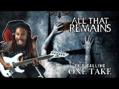 All That Remains - This Calling (One take guitar cover)