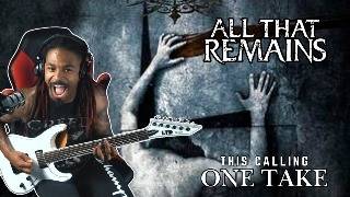 All That Remains - This Calling (One take guitar cover)