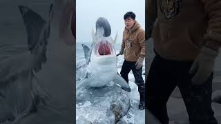 hathoda se barf tod diya #trending #aivideo #viralshorts