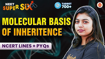 Molecular Basis Of Inheritance 🧬 | Class 12 Biology Full Chapter 🔥 | Gopika Ma