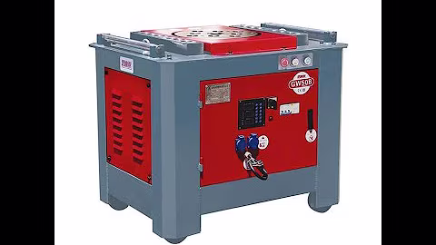 HOW TO USE GW50BP BAR BENDER 380V