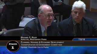 July 8, 2019 - PHED/T&E Committee Worksession