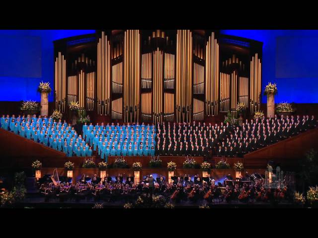 The Mormon Tabernacle Choir sings Consider the Lilies class=