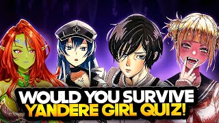 Yandere Survival Quiz: Would You Pass?