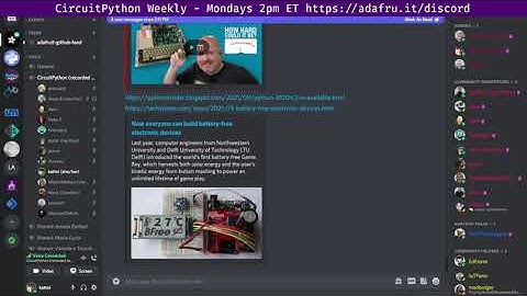 CircuitPython Weekly for September 27th, 2021 #circuitpython @circuitpython #adafruit