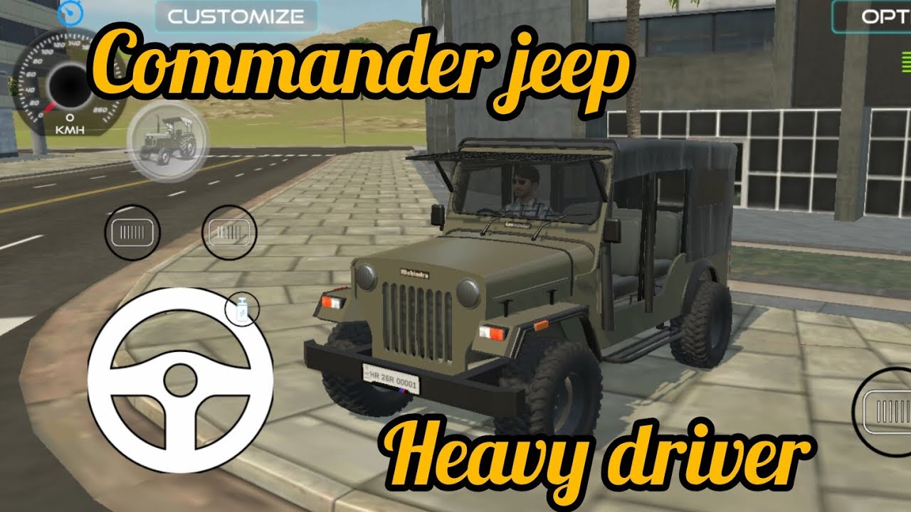 Commander jeep stunt stunt 😠😔 gaming lifestyle heavy duty Heavy driver gaming lifestyle 