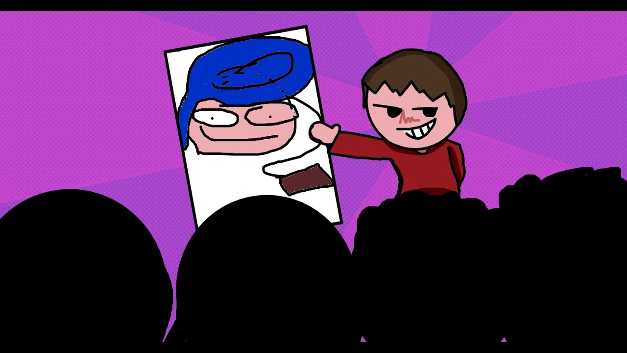 Je dessine avec 4 idiot