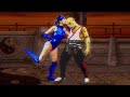 Mortal Kombat 2 - Kitana's Deadly Kiss Fatality on all Fighters