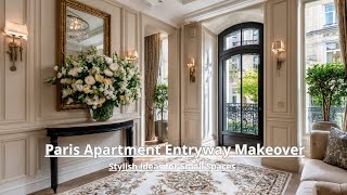 10 Luxury Entryway Ideas for Small Apartments Inspired by Parisian Style