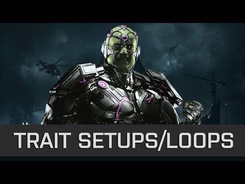 Injustice 2 - Brainiac Corner Loops and Button Configs - Tech Video