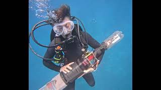 Scripps Oceanography graduate student with Tiny Directional Acoustic Logger (TiDAL) @scrippsoceanography