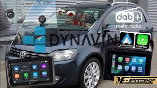 VW Golf  5 & 6 Plus neues Navigationssystem CarPlay Androit Auto Dab+ Headup D.  Dynavin Autoradio