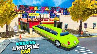 Wedding Limousine Car Driving Simulator Android Gameplay | City Bridal Limousine Car Simulator screenshot 2