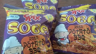 SPIX SOBA POTATO BBQ FLAVOR REVIEW❗️1K PRICE | PRODUCT REVIEW #36