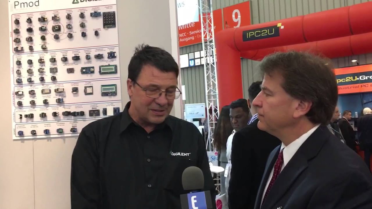 Embedded World 2016 Video: Digilent educates embedded on FPGA-driven video