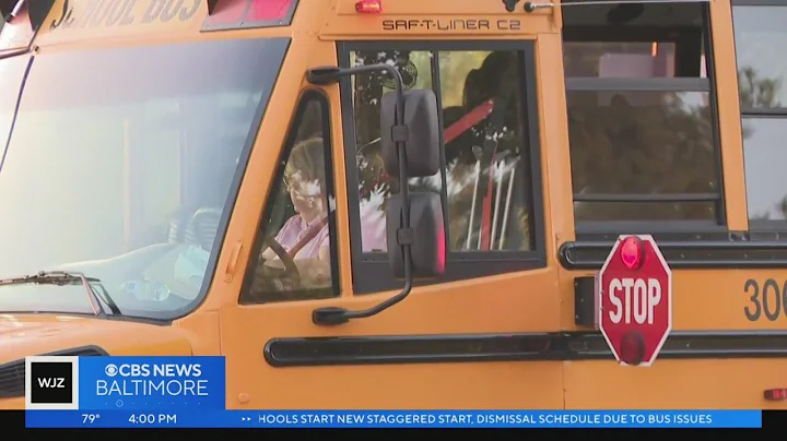 Howard County schools start new staggered start, dismissal schedule due to bus issues