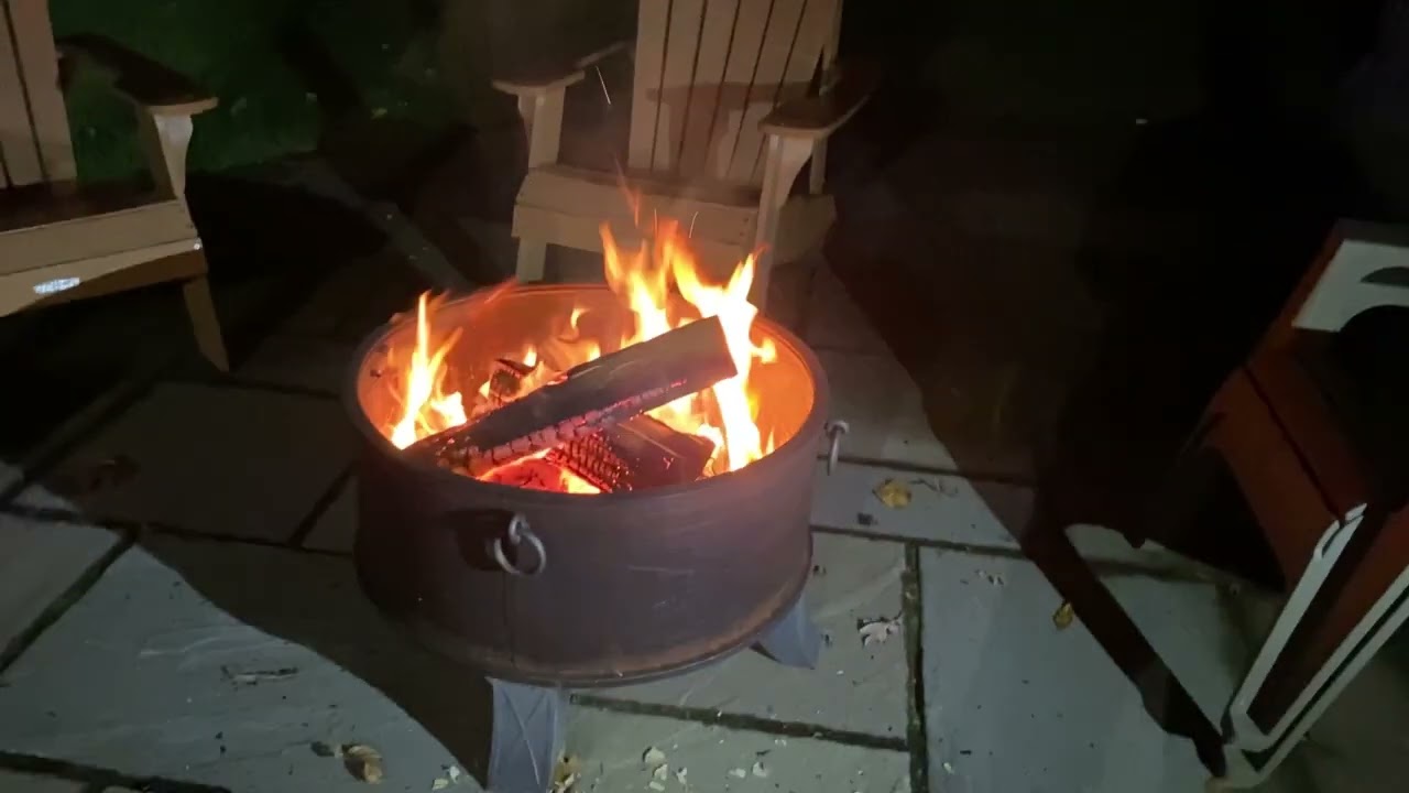 Capturing Thermal Images of a Fire Pit Using a FLIR A700 Camera