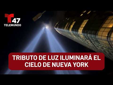 Tribute of light will illuminate the New York sky