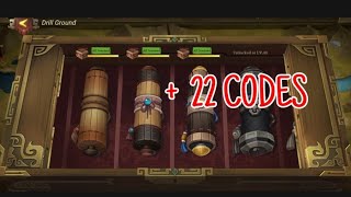 ALL CODE REDEMPTION   All drill ground tricks | Dynasty Origins Conquest
