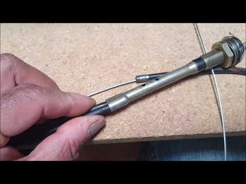 Triumph Stag - Choke cable  rebuild.
