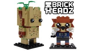 Lego Groot & Rocket Rac Brickheadz 41626 Review