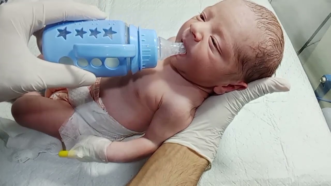 Newborn RDS Baby in NICU | Stable Condition & Starting First Feeding Trial