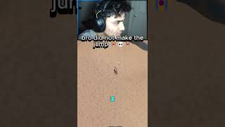 Bro Didnt Make The Jump