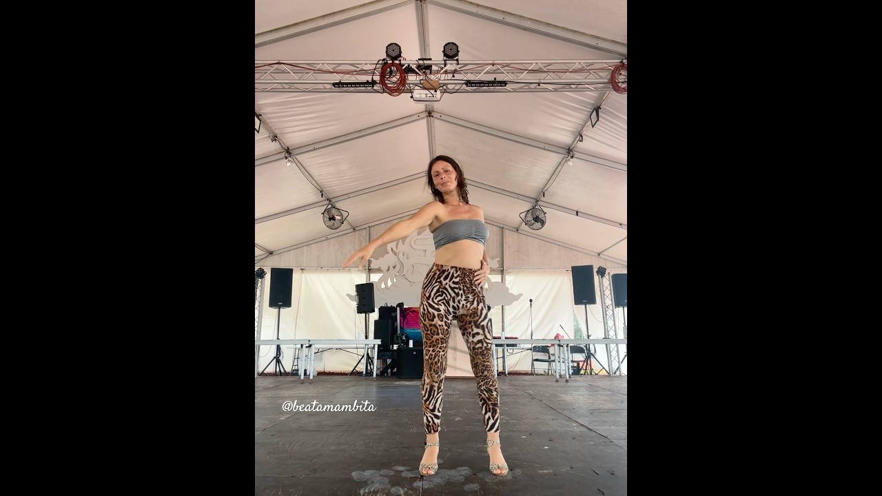 Salsa Lady styling, arms and hips. 