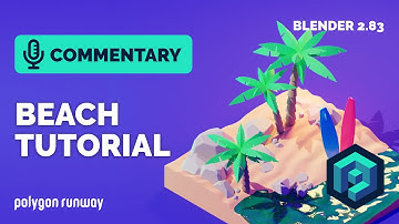 Summer Beach Tutorial in Blender 2.83