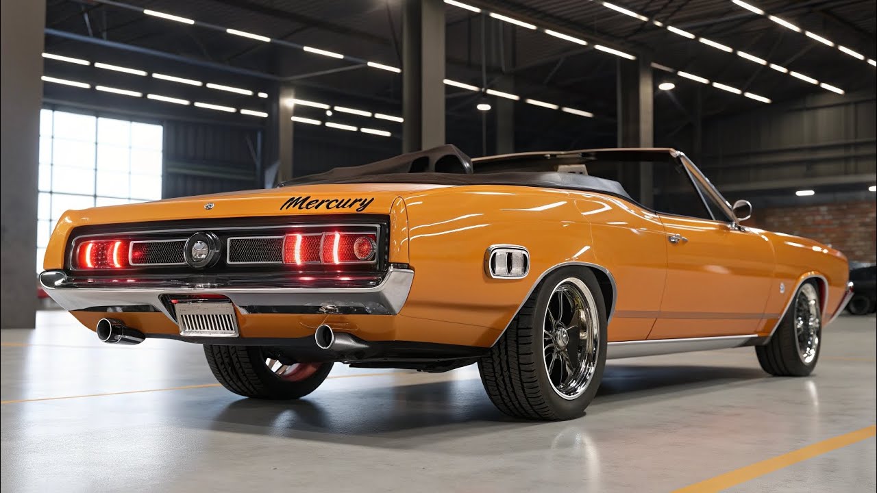 Mercury Meteor S33 Convertible 1970 года – обзор классического американского маслкара