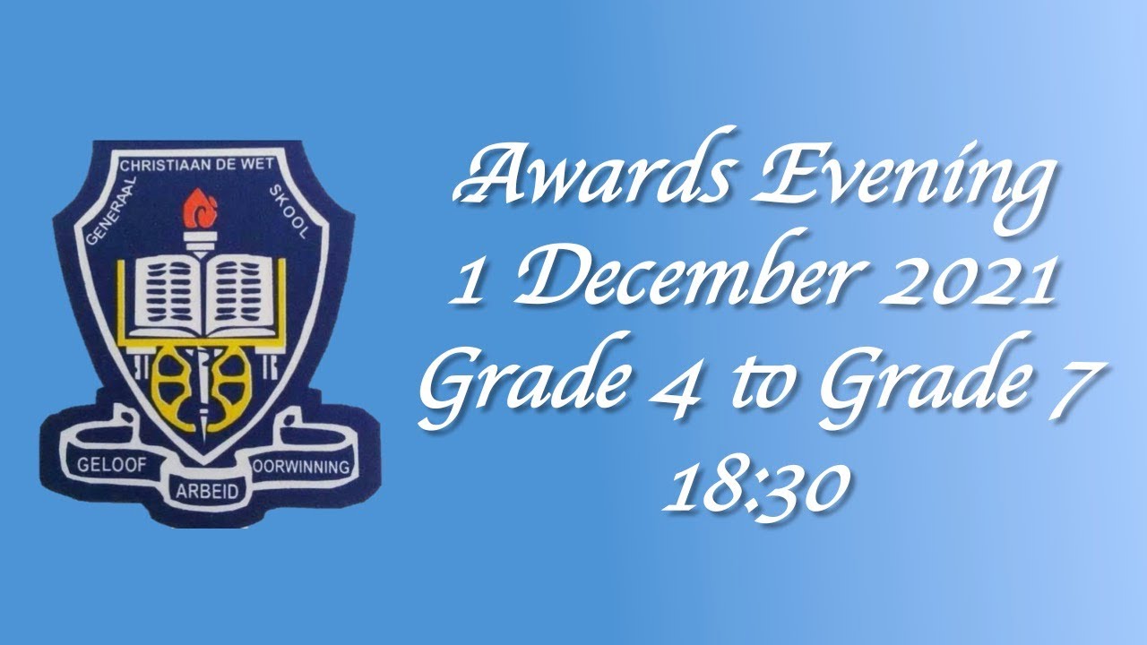christiaan-de-wet-primary-grade-4-to-grade-7-awards-evening-2021