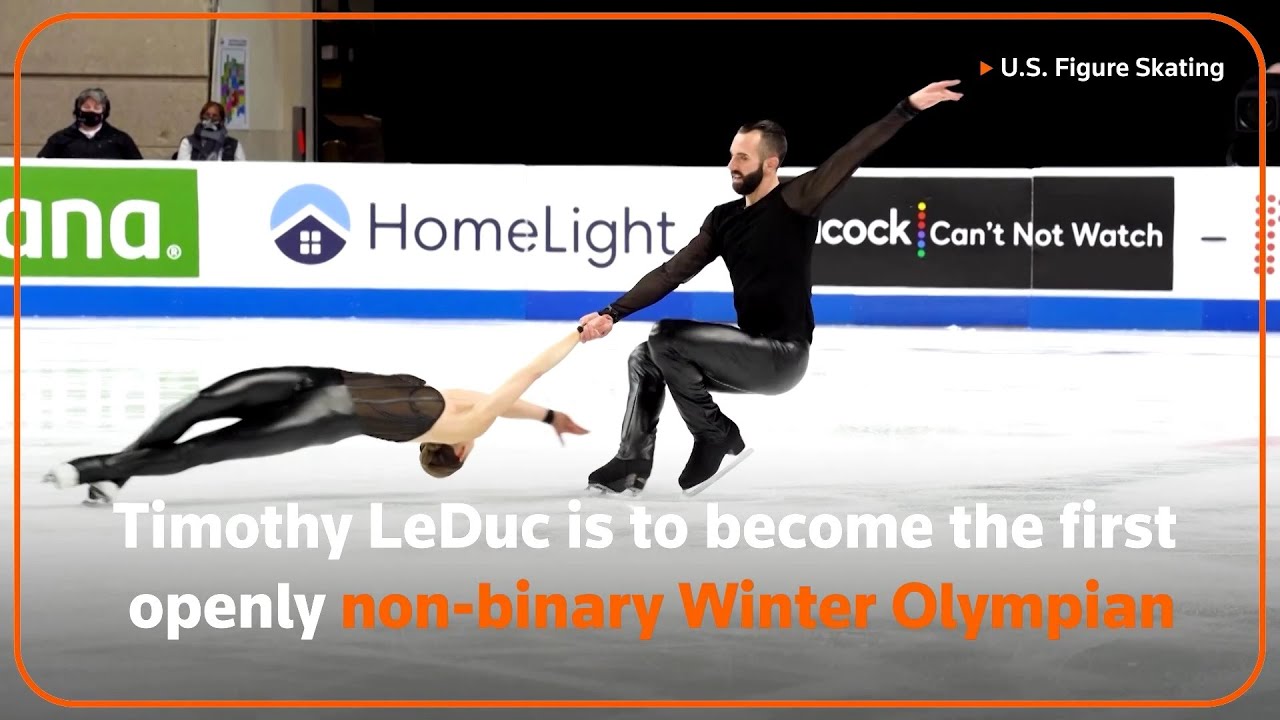 First non-binary Winter Olympian challenges gender stereotypes